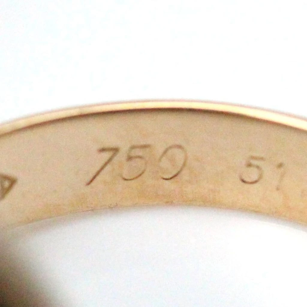 Cartier pink gold (18K) gold (18K) yellow gold (18K) Band Ring (Pre-Owned) 4