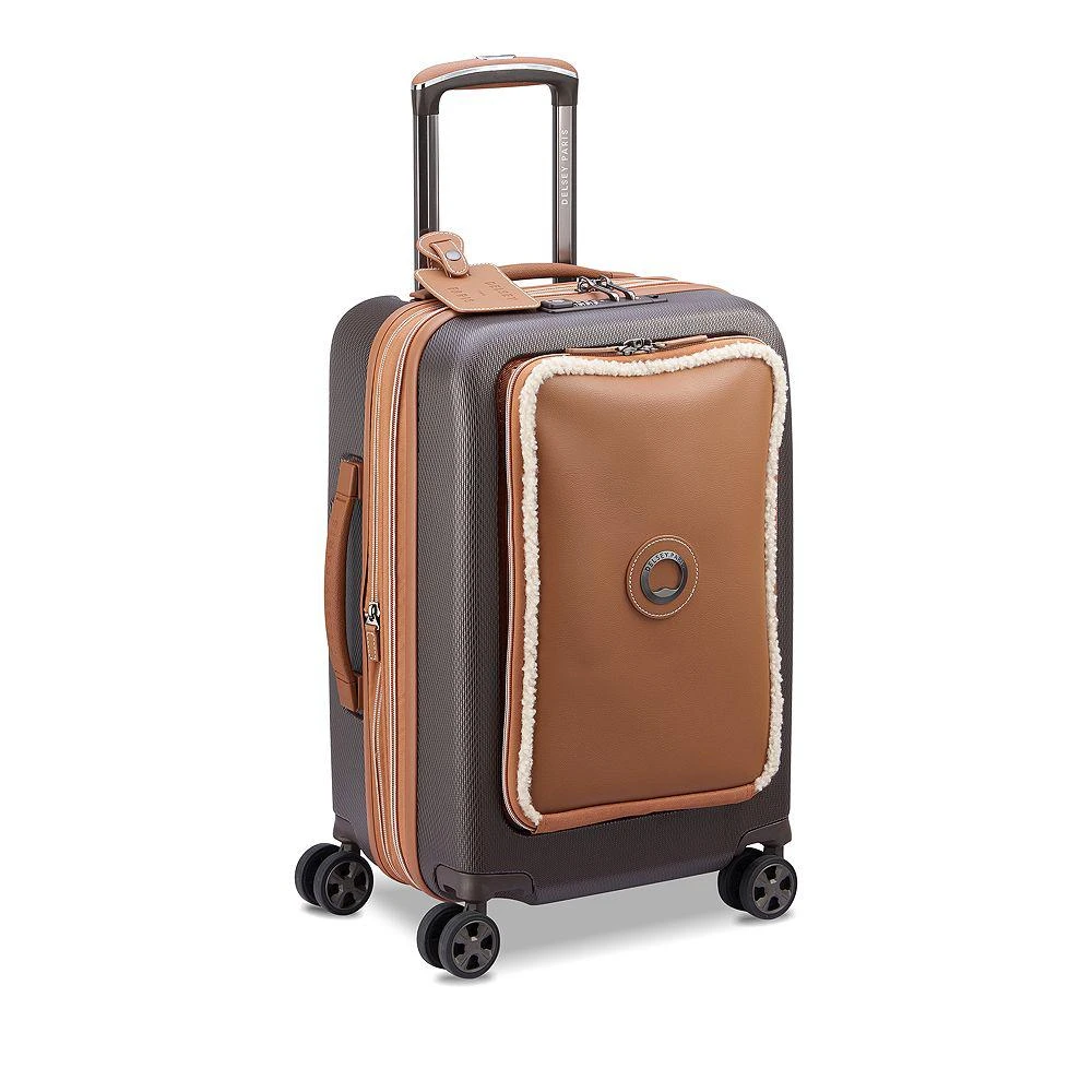 Delsey Paris Chatelet Air 2.0 Fleece Soft Pocket Expandable Wheeled Carry On 2