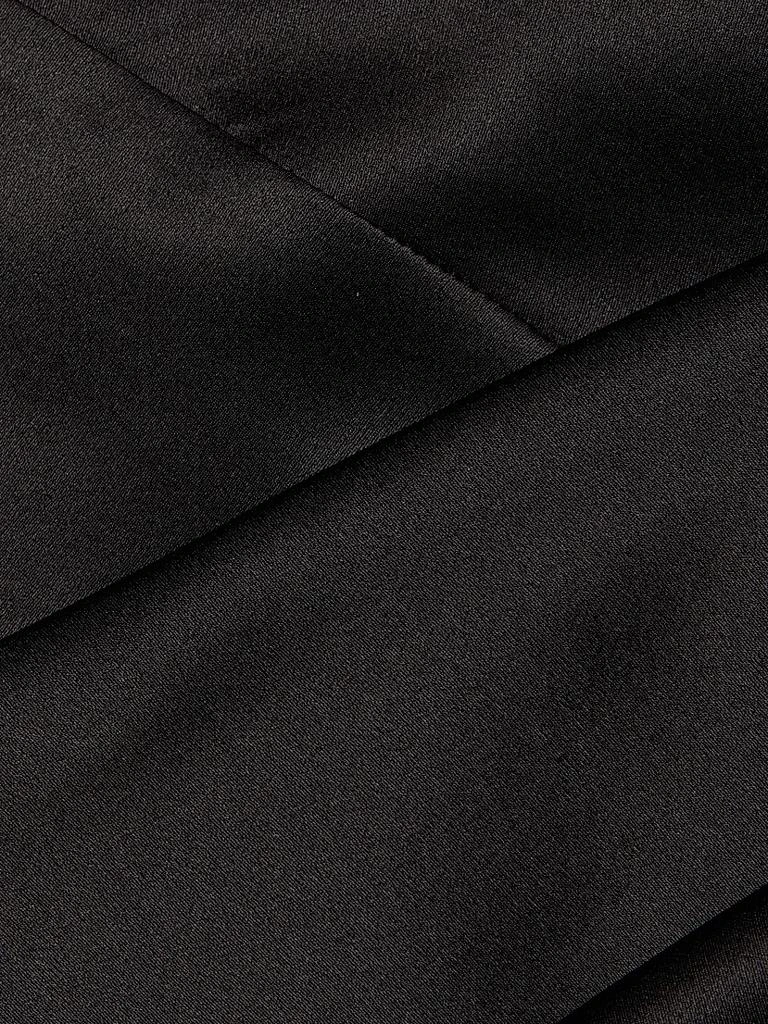 The Sei Twisted Satin Silk Cut-Out Slipdress 7