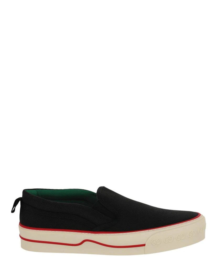 Gucci Cotton Slip-On Low-Top Sneakers 1