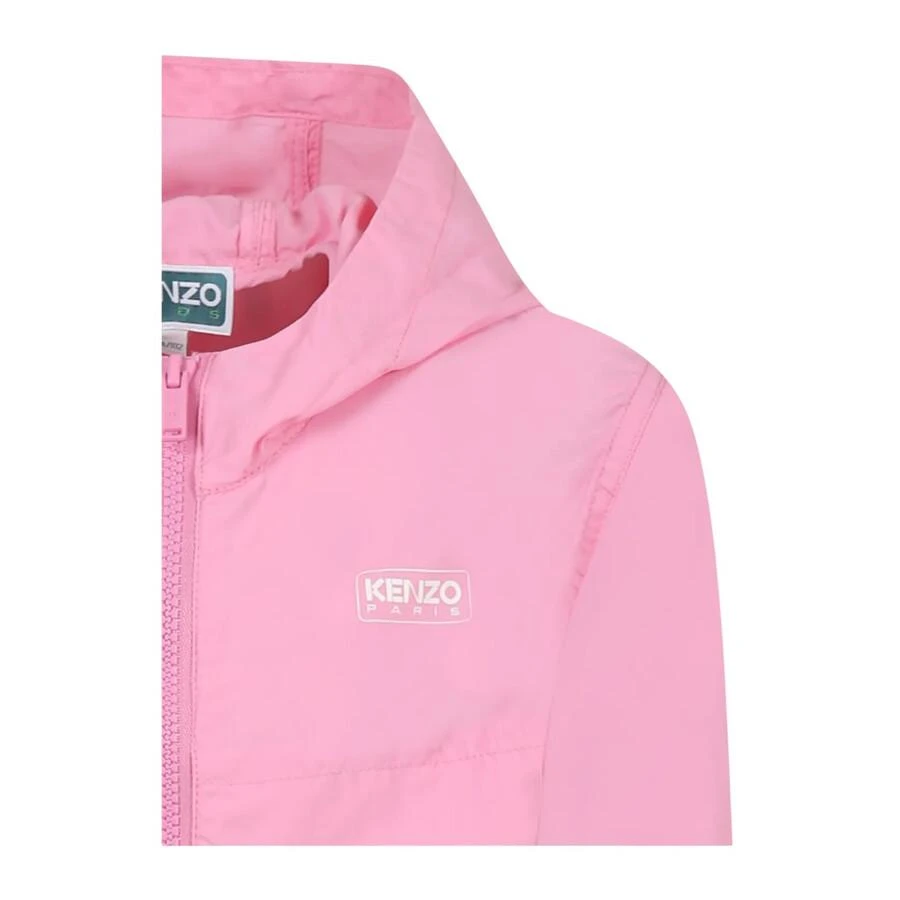 Kenzo Kids Box Logo Hooded Windbreaker Jacket 3