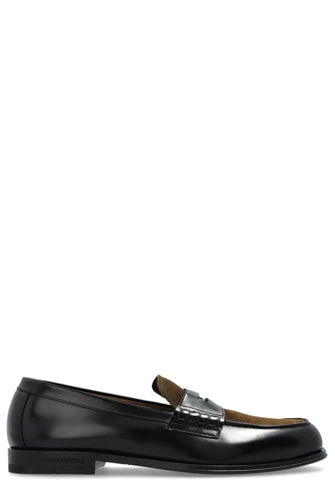 DSQUARED2 Black Neoclassic Loafers - Business Casual Shoes 