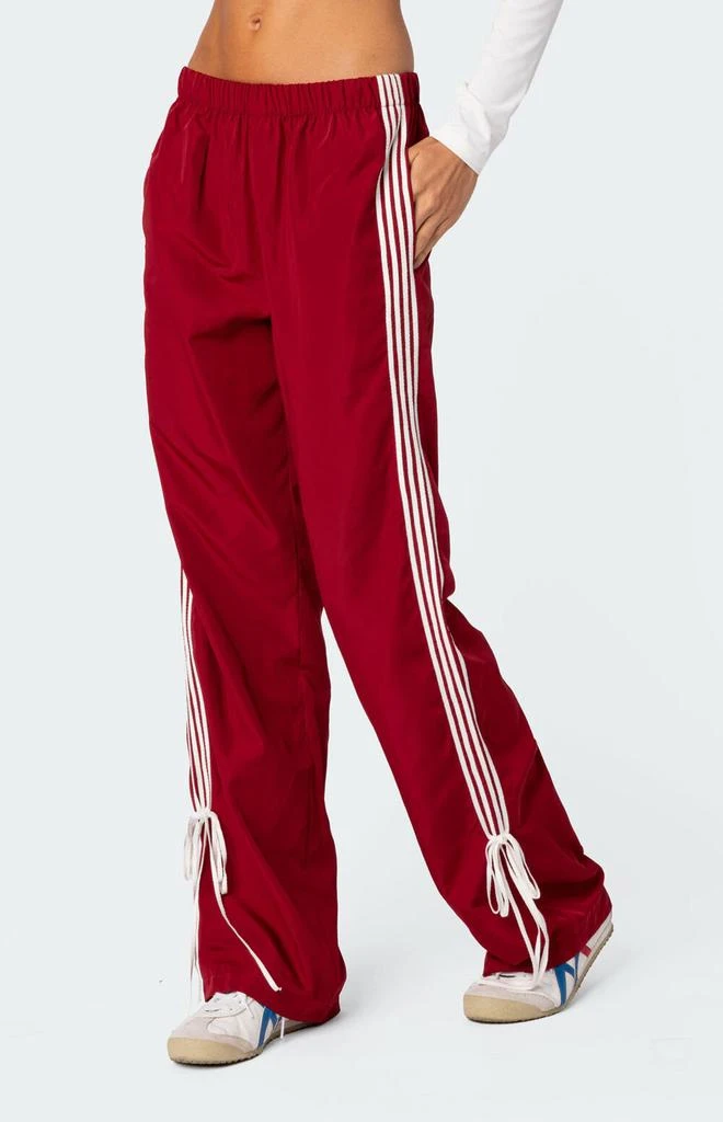 Edikted Remy Bow Ribbon Track Pants 4