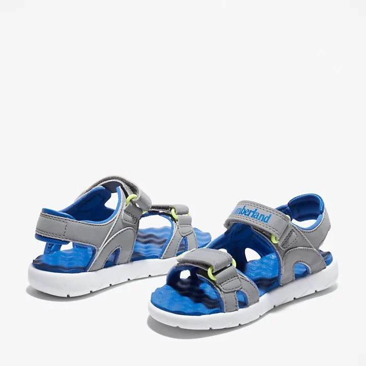 Timberland Perkins Row Double-strap Sandal for Youth in Grey 5