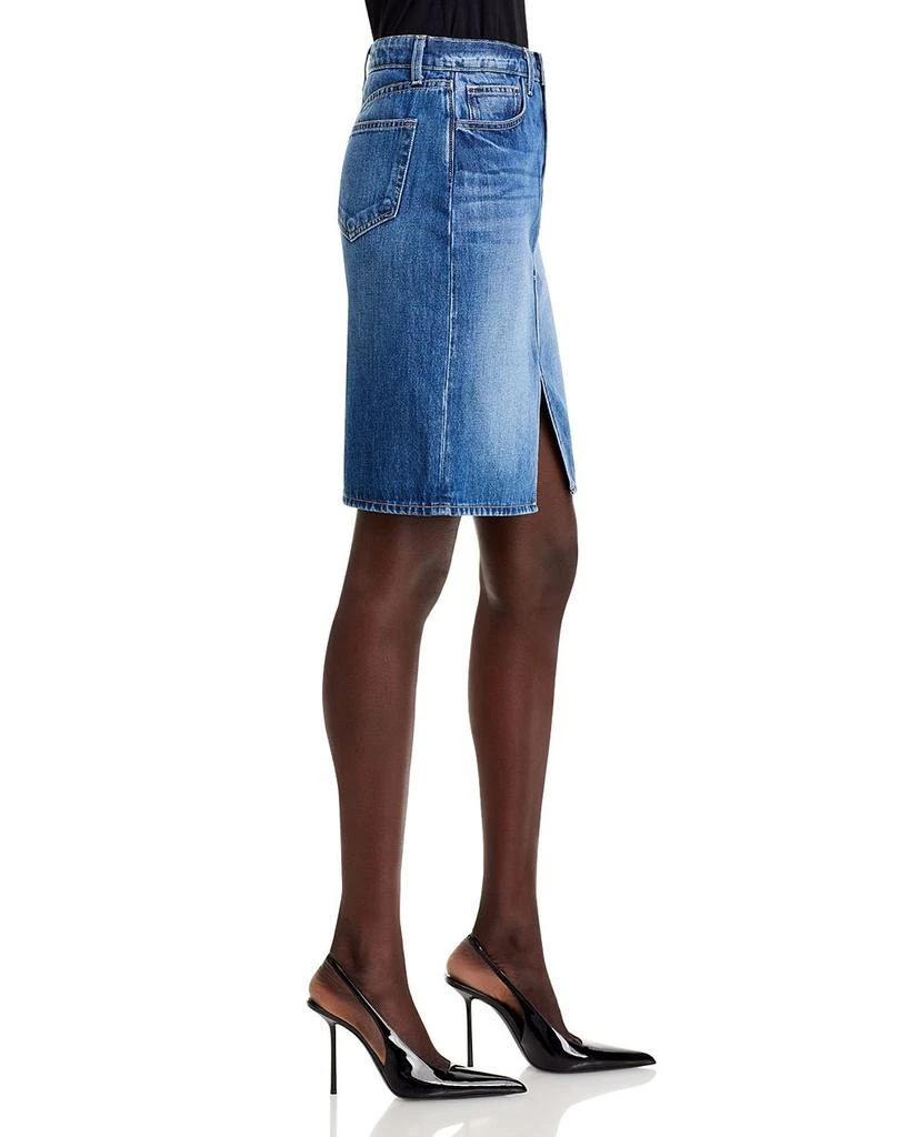 L'Agence Tylee Denim Pencil Skirt 4