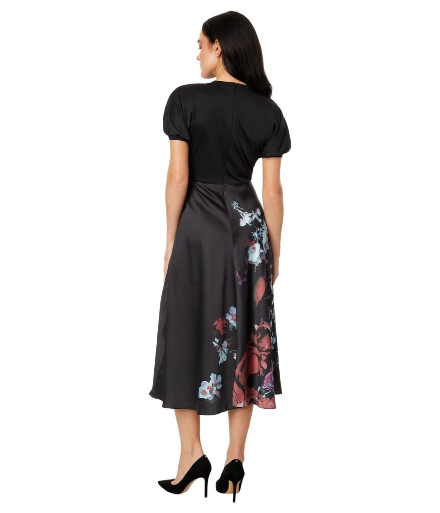 Ted Baker London Drewee Ponte Bodice Dress with Satin Skirt 2