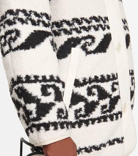 Isabel Marant Himemma reversible faux shearling jacket 5