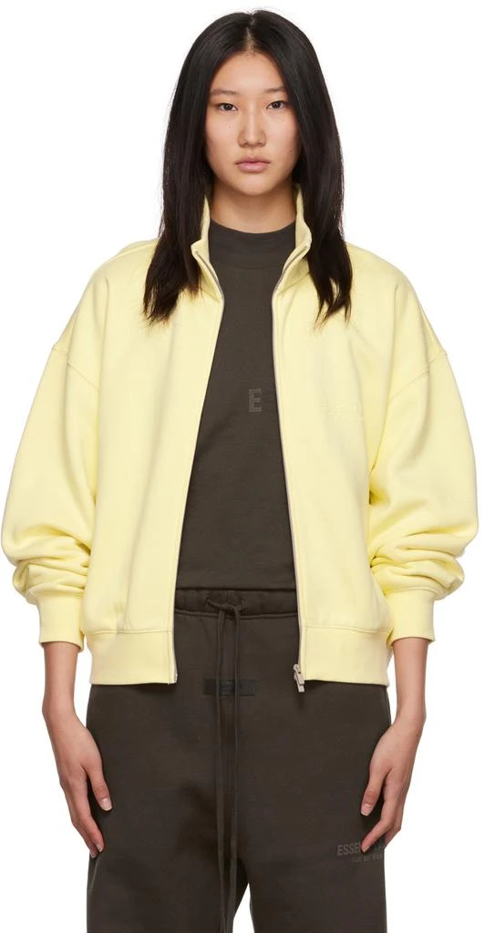 Fear of God ESSENTIALS Yellow Full Zip Jacket 1