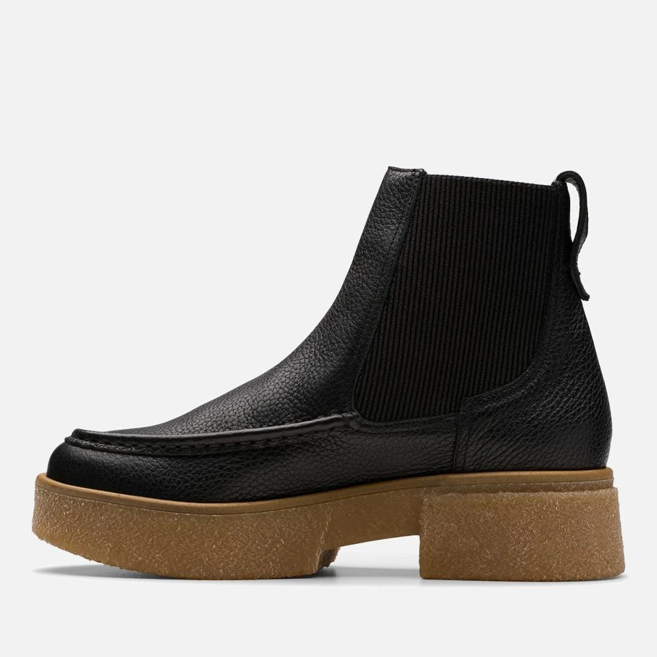 Clarks CLARKS WOMEN'S LINOSO TOP LEATHER CHELSEA BOOTS 4