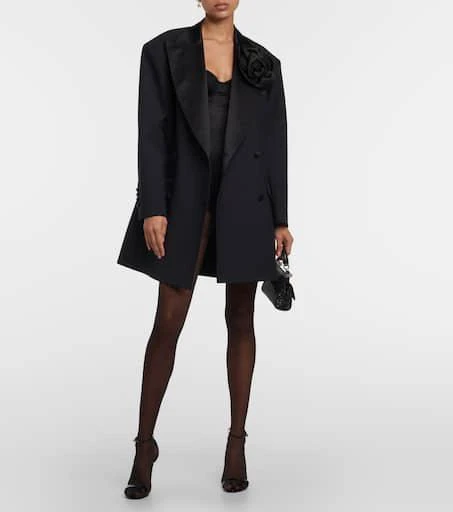 Dolce 
Gabbana Floral-appliqué blazer 2