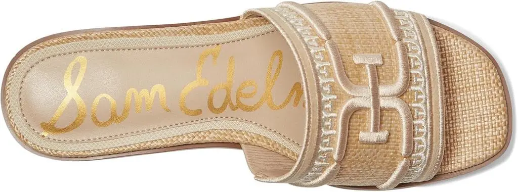 Sam Edelman Sam Edelman Women's Stevie Heeled Sandal, Natural Multi, 5 2
