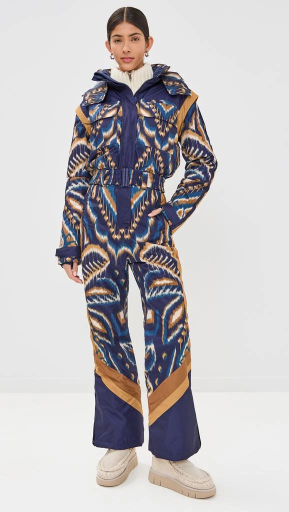 Farm Rio Pineapple Ikat Ski Jumpsuit 1