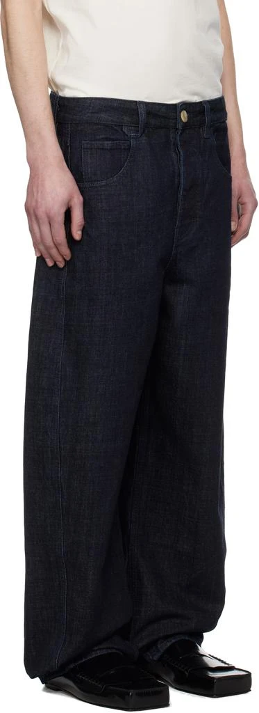 Jacquemus Navy La Croisière 'The Mirada de-Nîmes' Jeans 2