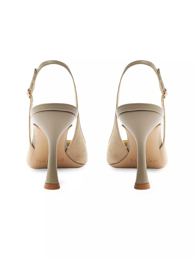 Alexandre Birman Olivia 85MM Suede Cap-Toe Pumps 3