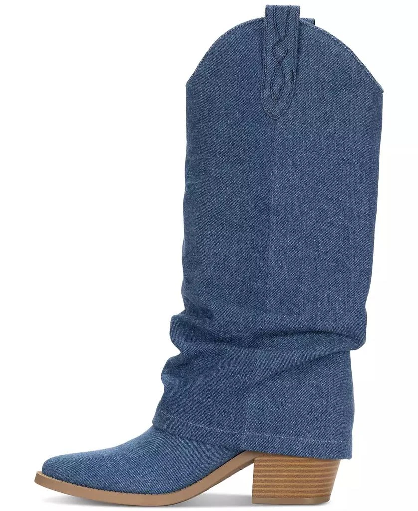Sun + Stone Women's Bryynn Slouch Cuff Western Knee High Boots, Created for Macy's 6