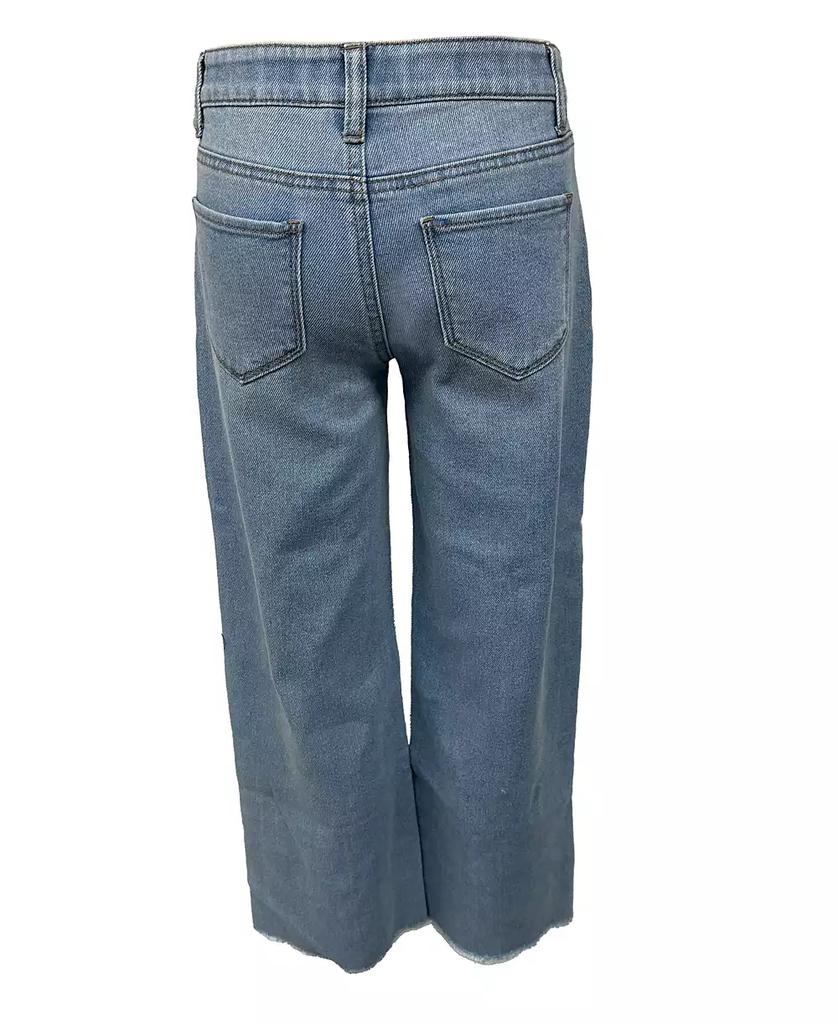 Imperial Star Girls Heart Bling Wide Leg Jean