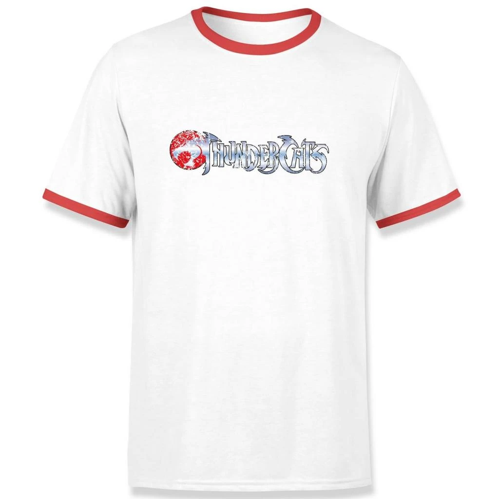 Original Hero Thundercats Logo Ringer T-Shirt - White/Red 1