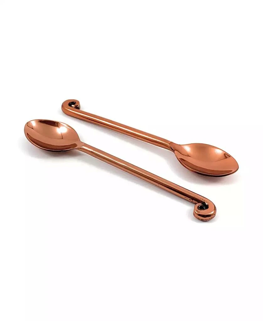 Vibhsa Copper Finish Teaspoons - Set of 6