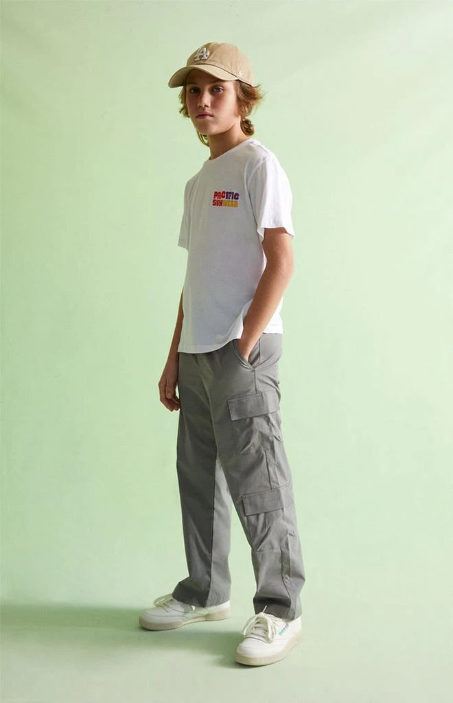 PacSun Kids Gray Porter Cargo Pants 1
