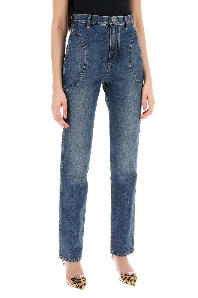 ALAIA high-waisted slim fit jeans 2