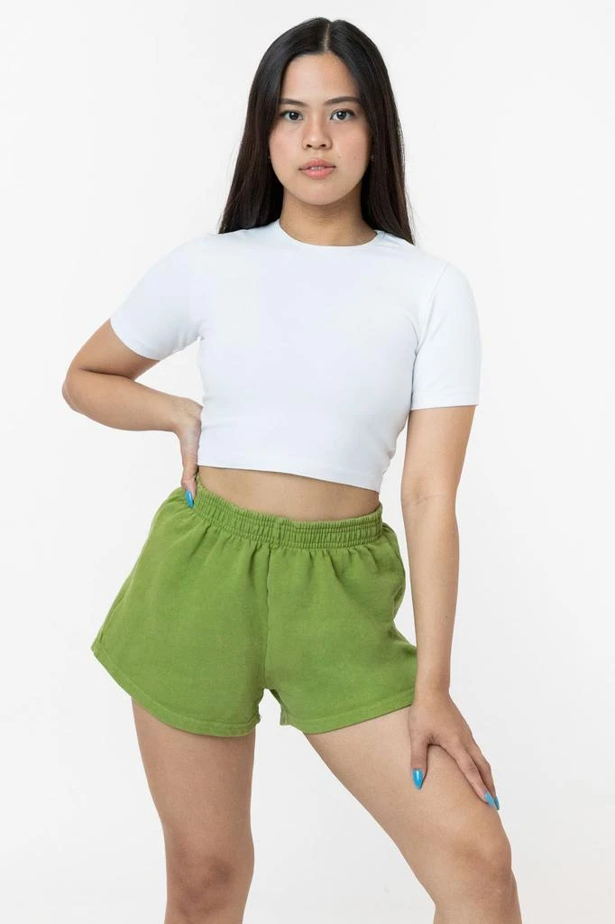 Los Angeles Apparel HF314 - Heavy Fleece Short Sweat Shorts (Garment Dye) 8