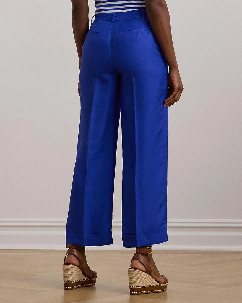 Ralph Lauren Linen Blend Twill Cropped Pant 3