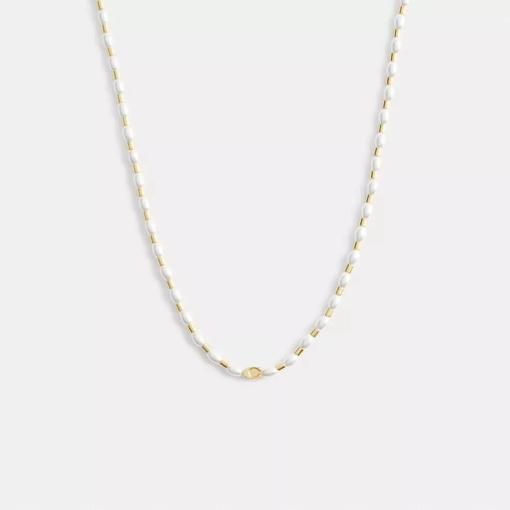 Coach Pearls And Beads Necklace 1