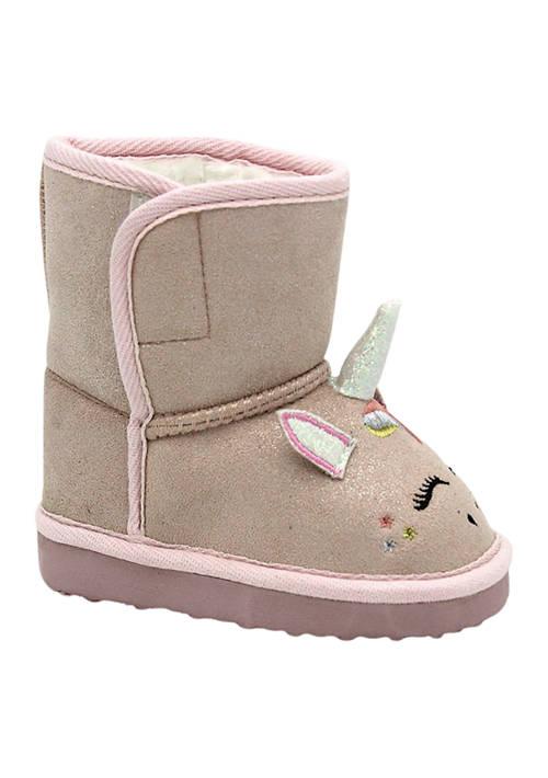 Capelli New York New York Toddler Girls Unicorn Booties