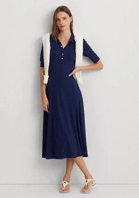 Lauren Ralph Lauren Ralph Lauren Cotton Blend Polo Dress 1