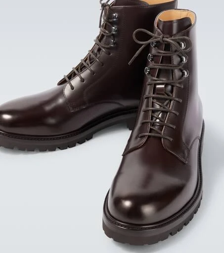 Brunello Cucinelli Leather lace-up boots 3