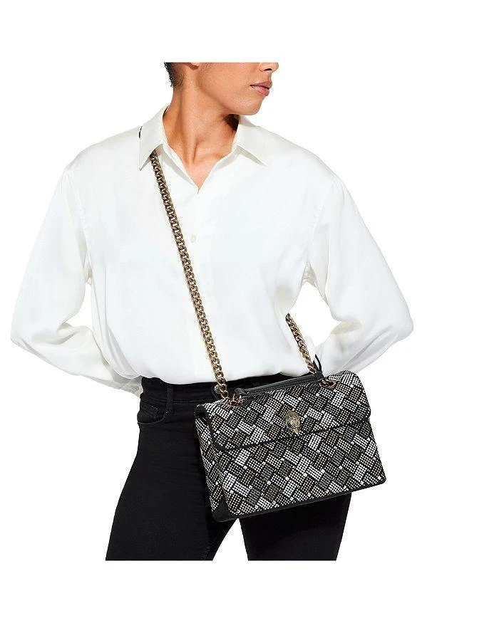 Kurt Geiger Kensington Crystal Weave Bag 3