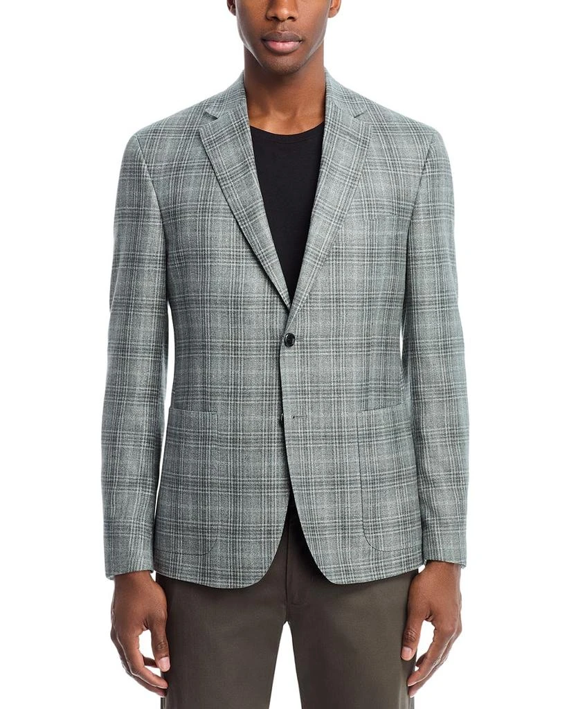 The Men's Store at Bloomingdale's Plaid Regular Fit Unstructured Sport Coat - Exclusive 3