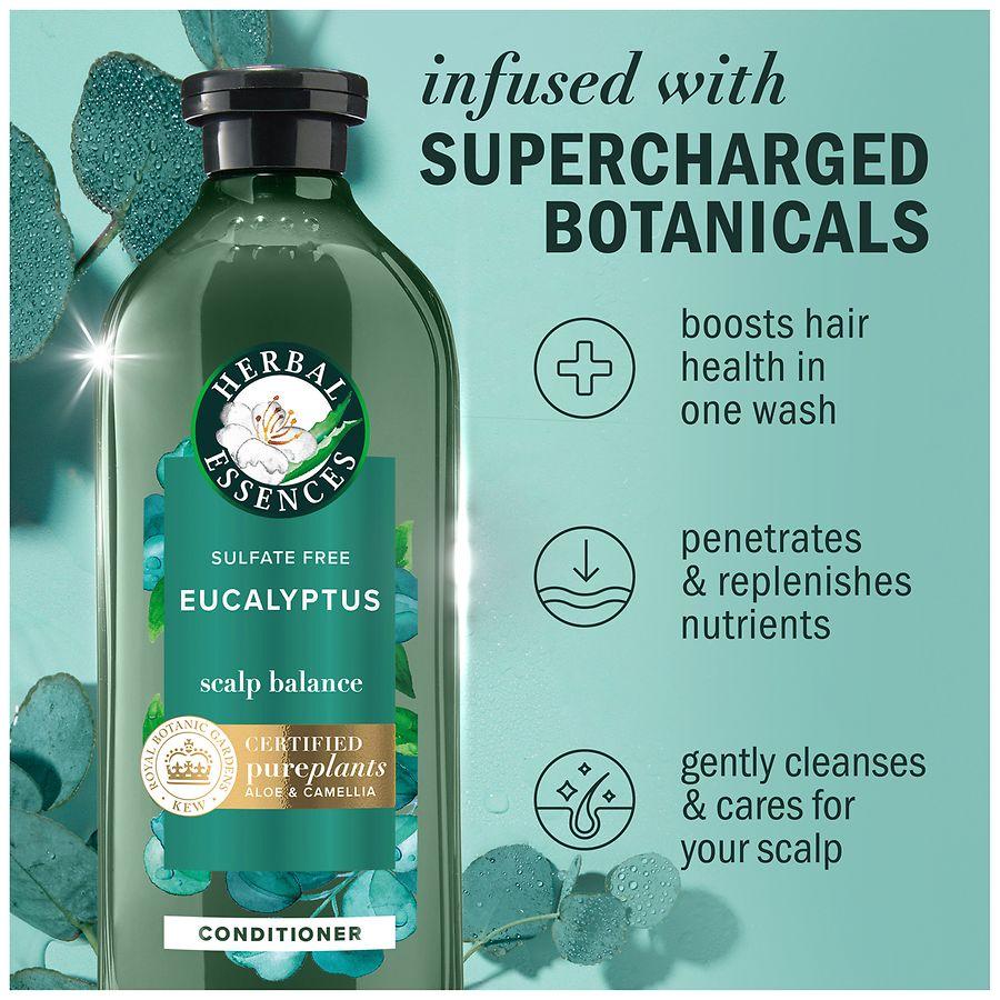 Herbal Essences Sulfate Free Conditioner, Scalp Balance Tropical fruits, fresh florals, and vanilla