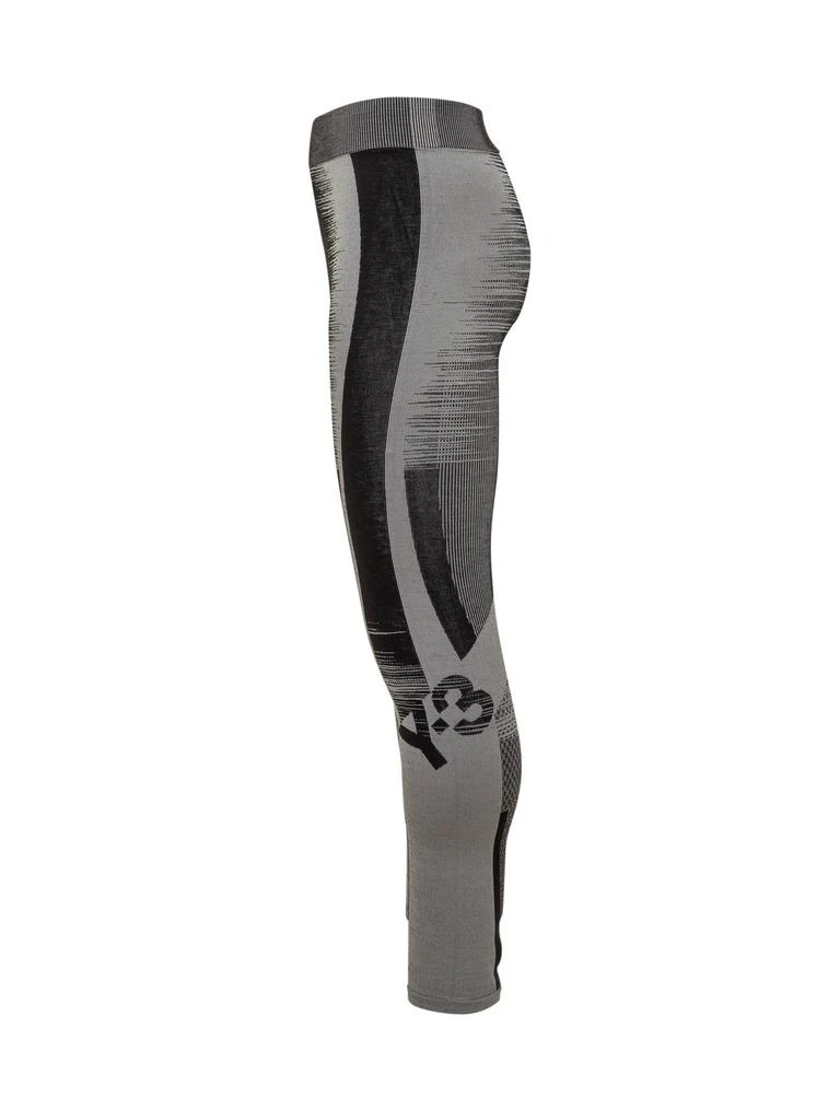 Y-3 Y-3 Logo Printed Skinny Pants 3