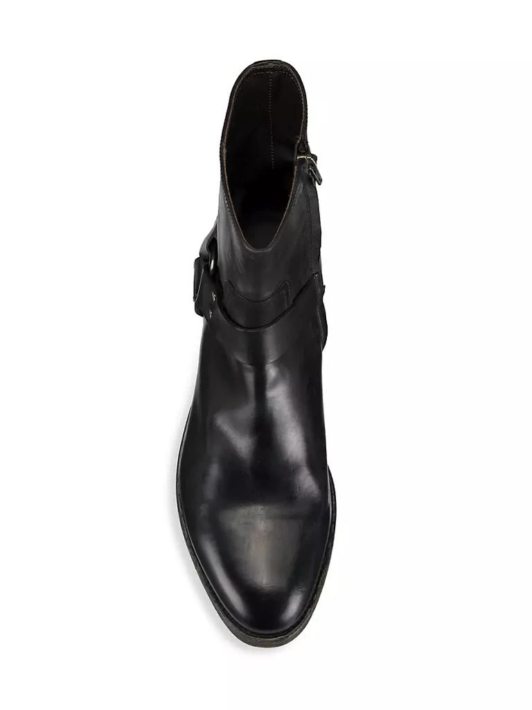 To Boot New York Vega Leather Moto Boots 5