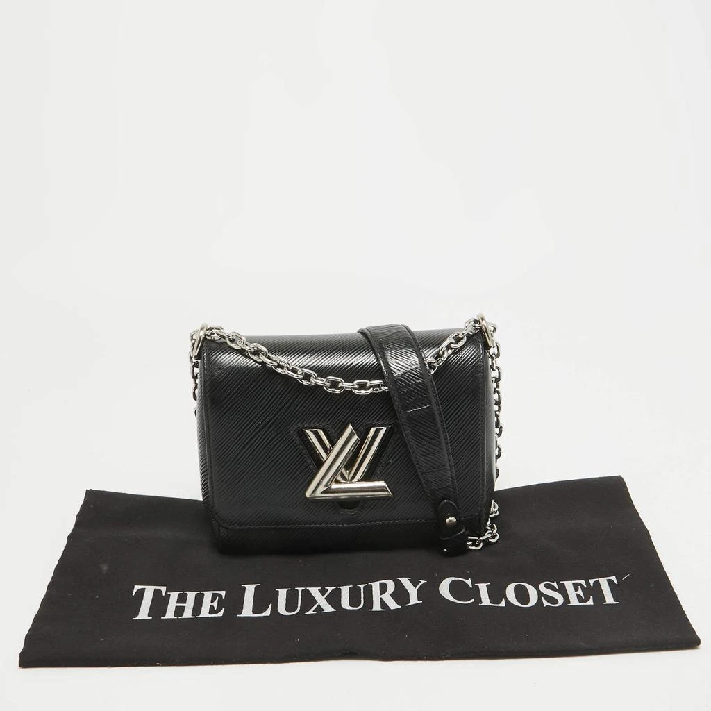 Louis Vuitton Louis Vuitton Black Epi Leather Twist PM Bag 12
