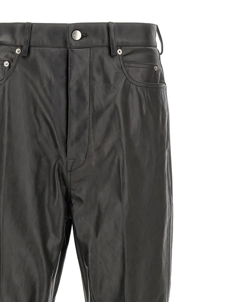 Rick Owens Rick Owens Bolan Cargo Leather Pants 3