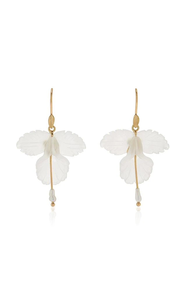 Annette Ferdinandsen Annette Ferdinandsen - Fancy Orchid 18K Yellow Gold; QuartzEarrings - Gold - OS - Moda Operandi - Gifts For Her 1