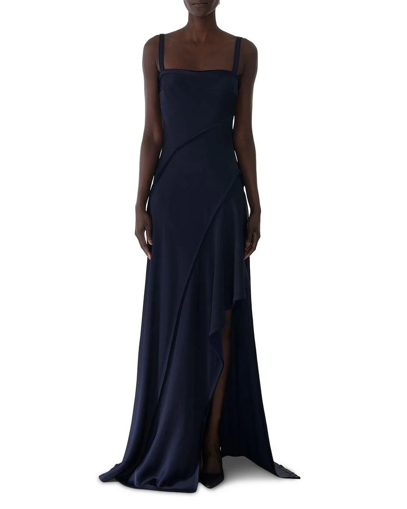 Jason Wu Crepe Back Satin Slip Dress 1