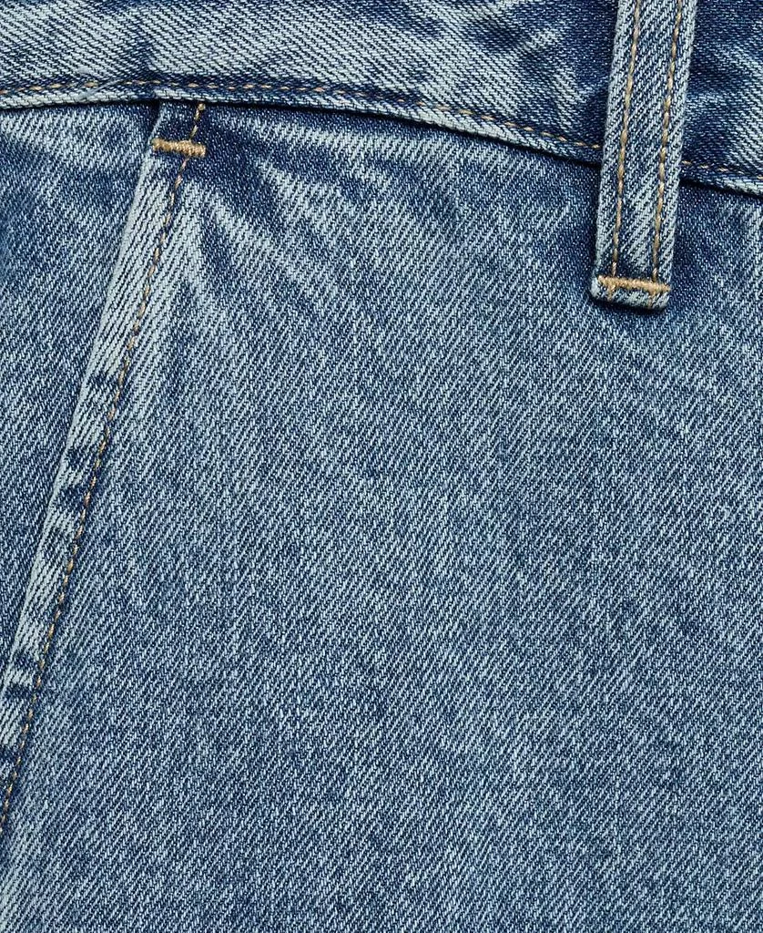 Mango Men's Worn Effect Straight Fit Jeans 4