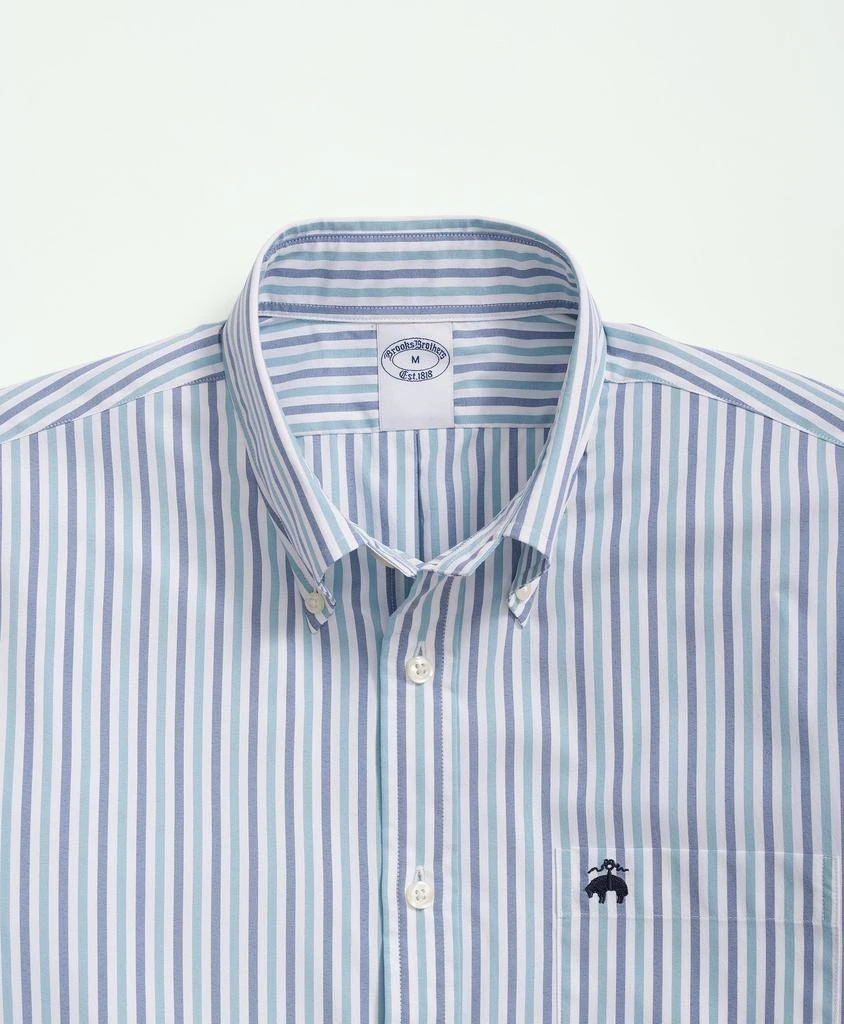 Brooks Brothers Performance Series Stretch Button-Down Collar, Striped Sport Shirt 2