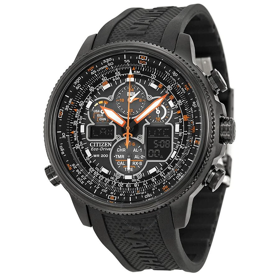 Citizen Promaster Navihawk A-T Eco Drive Black Dial Men's Watch JY8035-04E 1