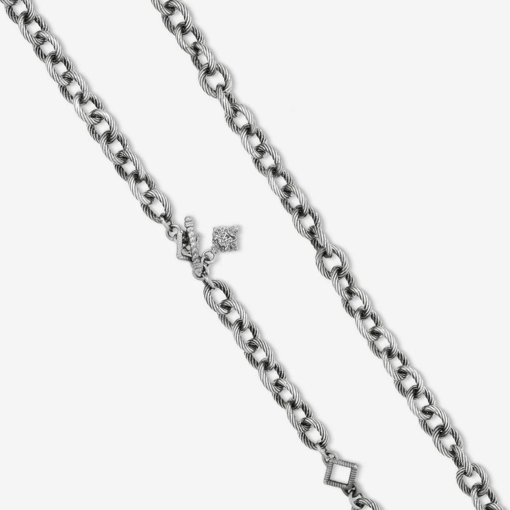 Armenta Armenta Old World 18K Yellow Gold 
Sterling Silver Multistone Pendant Necklace 15595 3