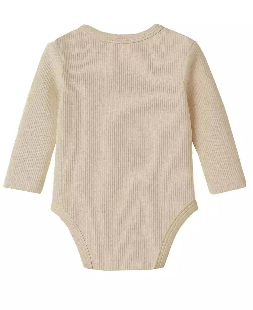 Disney Baby Boys
 or Baby Girls
 Pooh Long Sleeves Bodysuit, 3-Pack Set 5