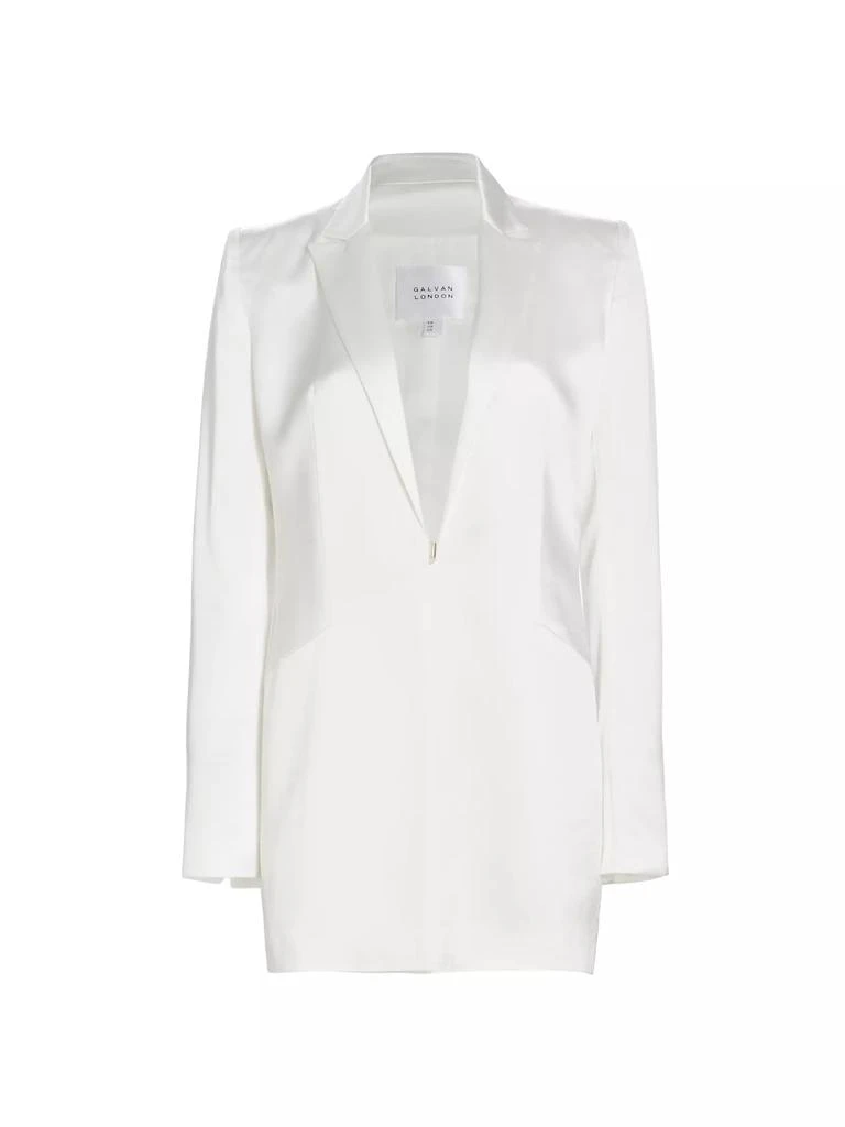 Galvan Leith Satin Bridal Blazer Dress 1