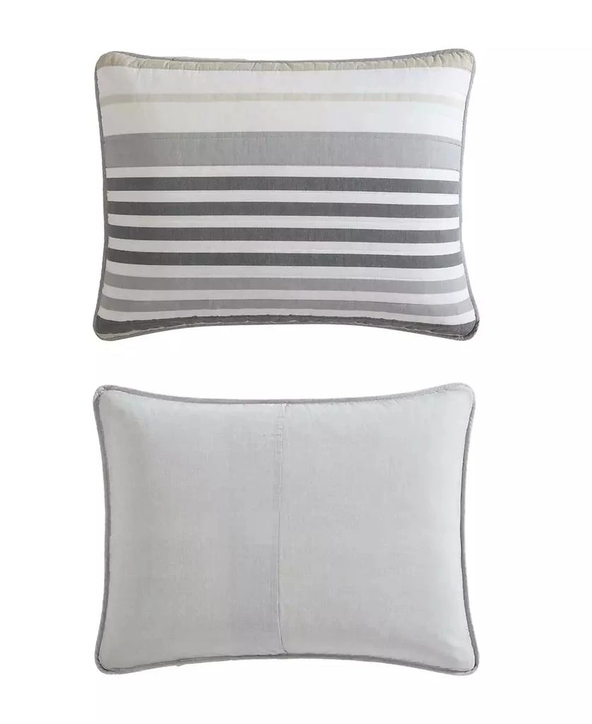 Nautica Dover Stripe Reversible 2 Piece Quilt Set 4