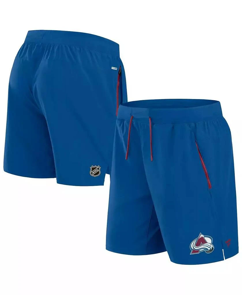 Fanatics Men's Blue Colorado Avalanche Authentic Pro Rink Performance Shorts 1