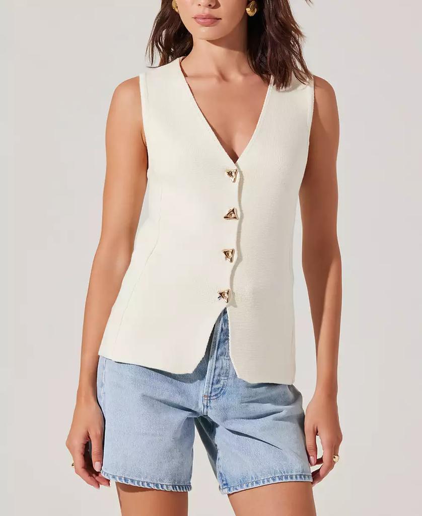 ASTR Women's Jayce Cotton Sweater Vest