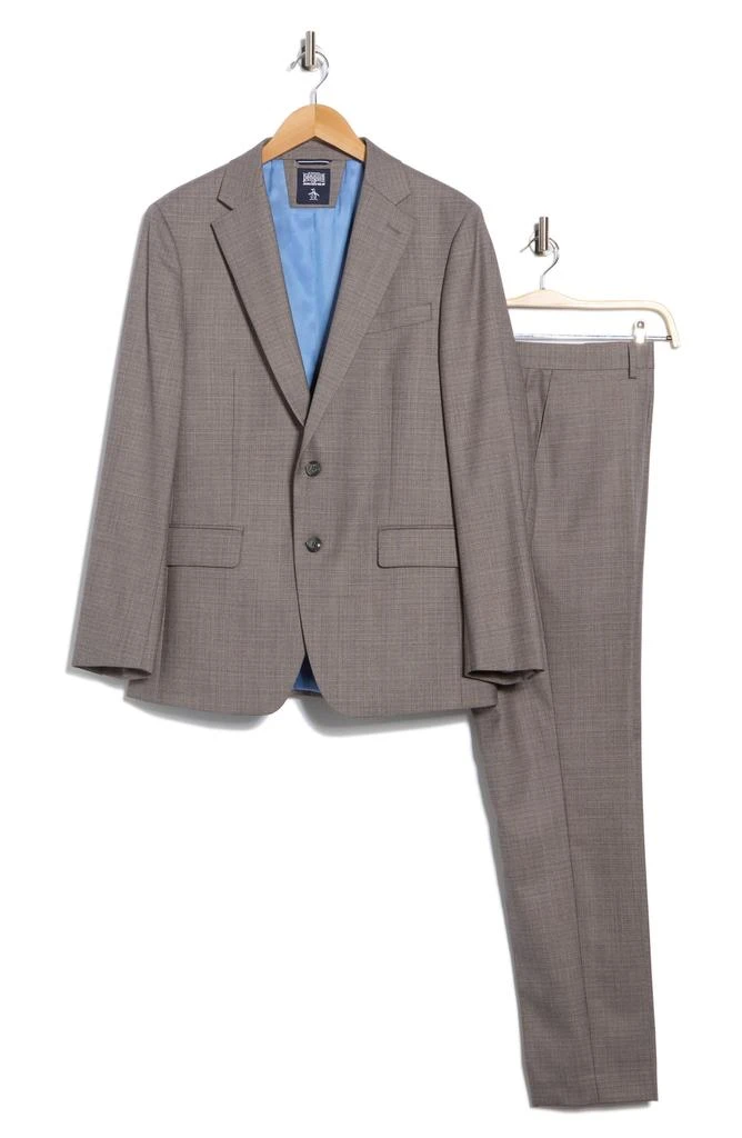 Original Penguin Notch Lapel Wool Blend Suit 3