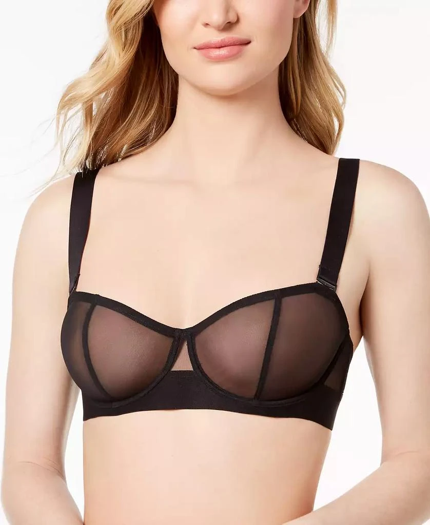DKNY Sheers Strapless Mesh Bra DK4939 1